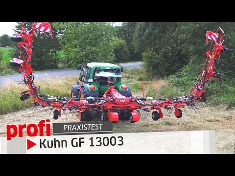 Transformer Wender - 12 Kreisel im Dreipunktanbau! 🦾 | Kuhn GF 13003 im profi #Praxistest