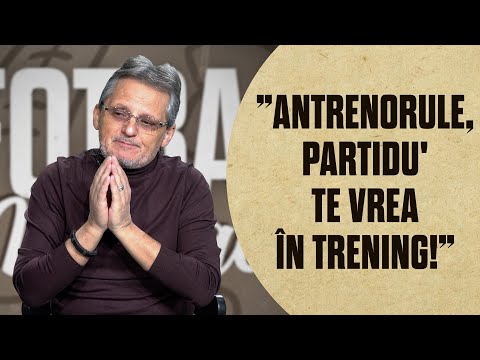FOTBAL VINTAGE cu Alin Buzărin - ”Antrenorule, partidu' te vrea în trening!”