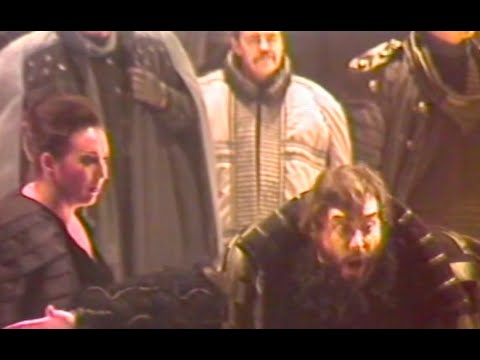 Verdi: Macbeth (Ghena Dimitrova - Silvano Carroli - Luís Lima - Nicola Ghiuselev) Madrid, 1985.