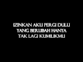 Tulus - Pamit (LIRIK)