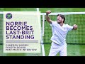 Cameron Norrie Continues to Fly British Flag | Wimbledon 2022