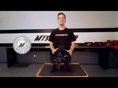 Mishimoto's 10",11", & 12" Race Line, High-Flow Fans Features and Benefits