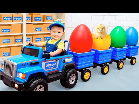 Baby Adam Opens ADAMZON Delivery Service