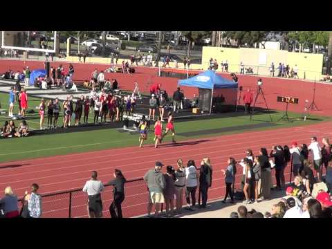 FSG 800m Heat 1 at Sunset Prelims 5-1-15 - Los Alamitos Girls