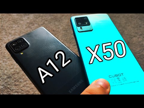 Samsung Galaxy A12 vs. CUBOT X50 - Detailed comparison -Review!