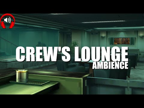 Crew's Lounge | Metal Gear Solid 2 Ambience / ASMR (With Music)
