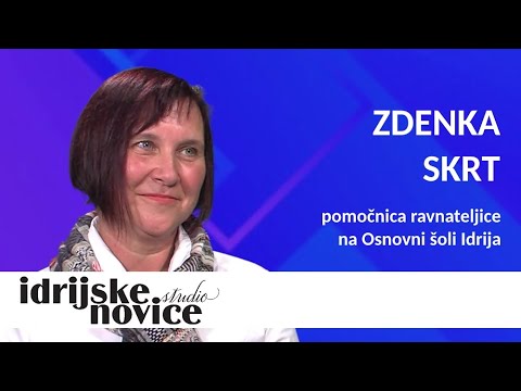Zdenka Skrt | Idrijske novice TV studio - Kulturna oddaja
