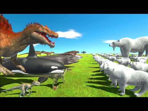 POLAR BEAR vs ANGRY JOE, ARCHIE THE ARCHER - Human Salvation Level 8 ( ARBS )