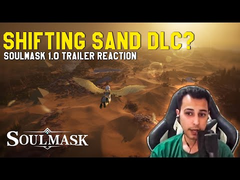 Soulmask — Shifting Sand DLC Trailer Reaction | What’s New in 1.0 (Egypt Map, Bosses & Dungeons)