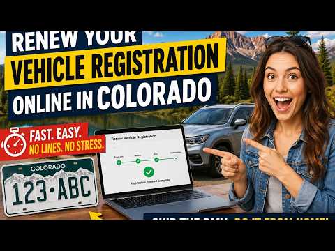 Colorado Car Registration