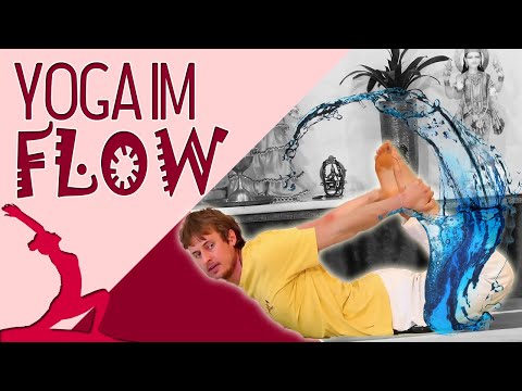 Yoga im Flow mit Adrian - Yogastunde Mittelstufe - Yoga Vidya Live 16:15 Uhr 27.03.2021