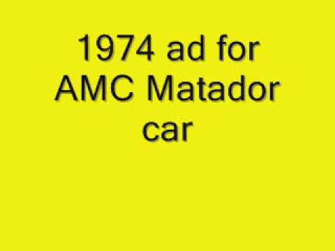 1974 ad for AMC Matador car