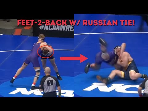 Add THIS Russian Tie Lat Drop To Your Wrestling