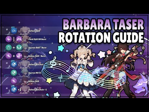 Barbara Taser Rotation Guide | Genshin Impact