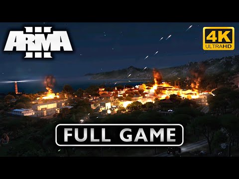 〈4K〉ArmA 3 Stepping Stone: FULL GAME Campaign Walkthrough - No Commentary GamePlay