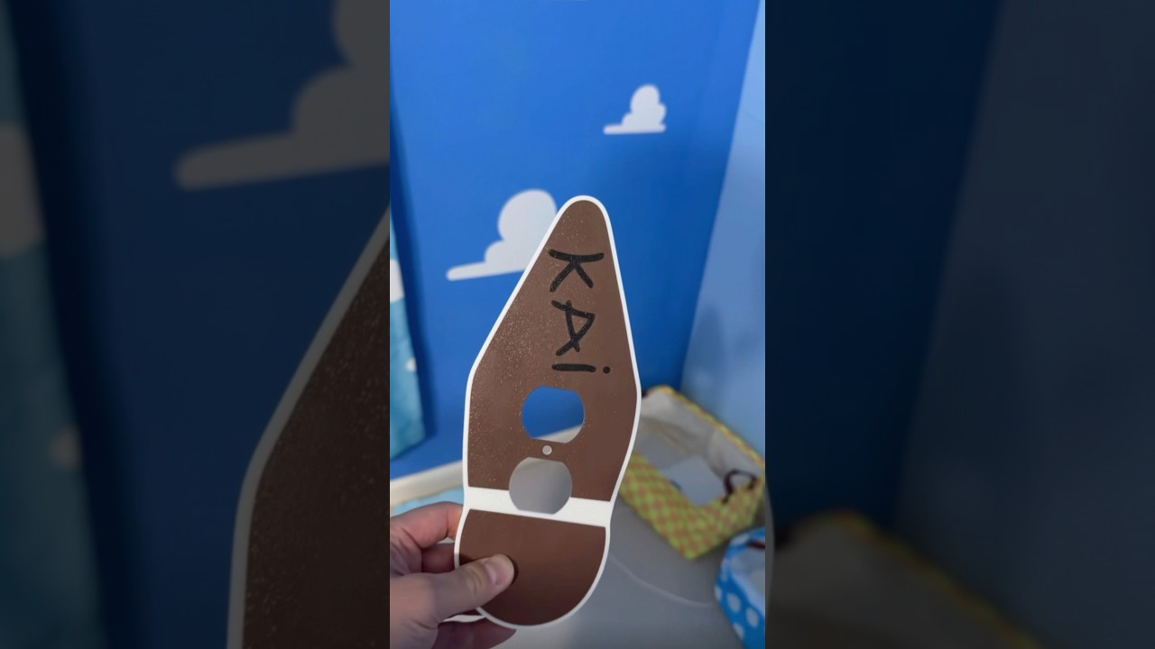 トイストーリー「好き」を全力で形にした結果。親の本気 #3dプリンター #ディズニー #トイストーリー #子供部屋diy