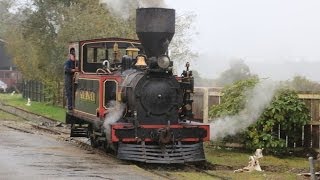 preview picture of video 'Shantytown Steam Railway New Zealand'