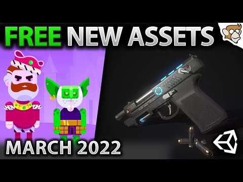 TOP 10 FREE NEW Assets MARCH 2022! | Unity Asset Store