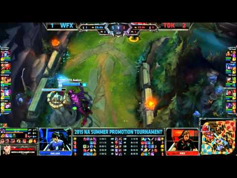Winterfox vs Team Dragon Knight - Game 4 - NA LCS Spring Promotion 2015 - WFX vs TDK