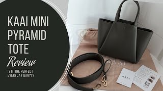 ✨ KAAI Mini Pyramid Tote – My New Everyday Favorite? ✨
