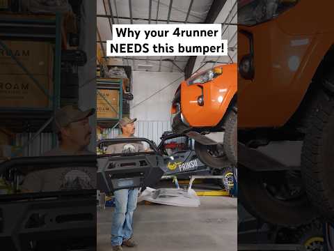 🔥The best bumper for 4Runners🔥 #offroad #overland #toyota