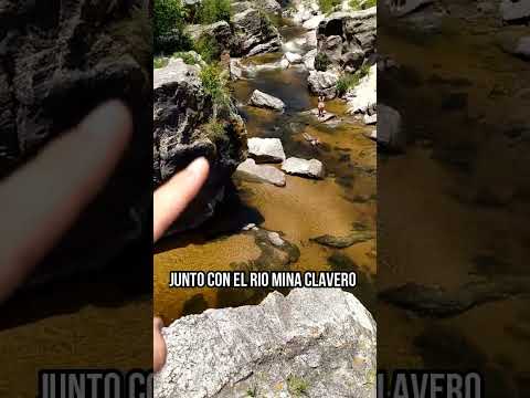 La juntura de ríos en Mina Clavero: así nace el Río Los Sauces