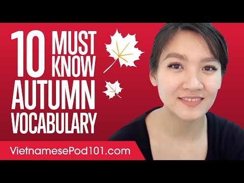 10 Must-know Autumn Vocabulary in Vietnamese
