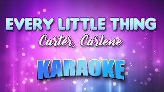 Carter, Carlene - Every Little Thing (Karaoke &amp; Lyrics)