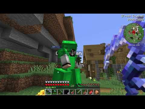 Season 13 Minecraft Modded Survival Episode 11 (v1.20.1) - We Found New Weapons and Raided Loot III