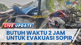 Detik-detik Menegangkan Evakuasi Kecelakaan Bus di Ngawi, Sopir Bus Eka Sempat Hidup saat Dievakuasi