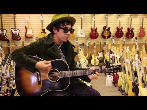 Pete Molinari plays another tune at Norman's Rare Guitars