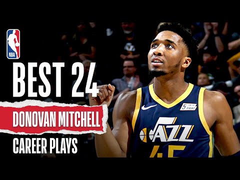 Donovan Mitchell's 24 BEST Plays | Career Highlights