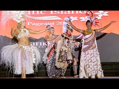 Miss Pacific Islands Pageant ~ Sarong Wear, Talent & Island Creations