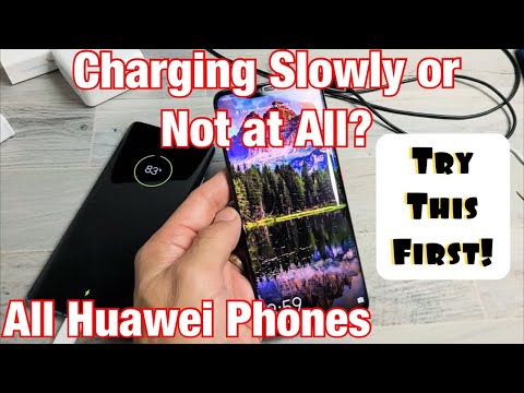 All Huawei Phones: Slow or Not Charging? Try this First!