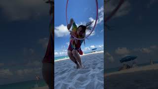 Hoolah hoop flow tricks! #flow #beach #JSway33
