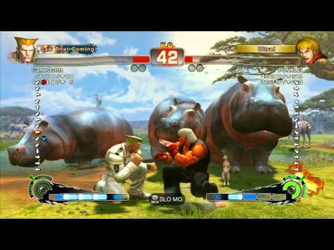 GameOutttt (Guile) vs PUNKLEI (Ken) - SSF4 Arcade Edition Xbox Live Ranked Match