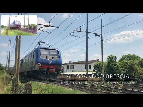 TRENITALIA REGIONALE VELOCE 2721 VERONA PORTA NUOVA 13:21- PADOVA 14:10 03.06.2019