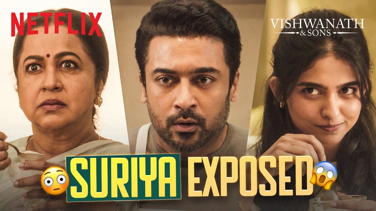 Suriya is CLEAN BOWLED as Mamitha exposes him in front of Radikaa | Vishwanath & Sons | Netflix