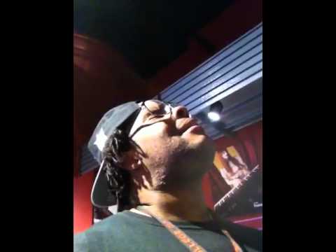 Jscott Martin "GIVE THANKS" vocal shed at Guitar Center wit