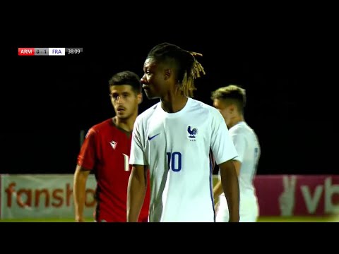 Eduardo Camavinga vs Armenia U21 Euro qualifying (06/06/2022)
