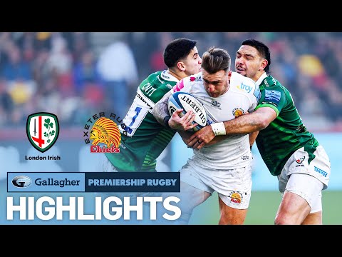 London Irish v Exeter - HIGHLIGHTS | Comeback Win in West London! | Gallagher Premiership 2021/22