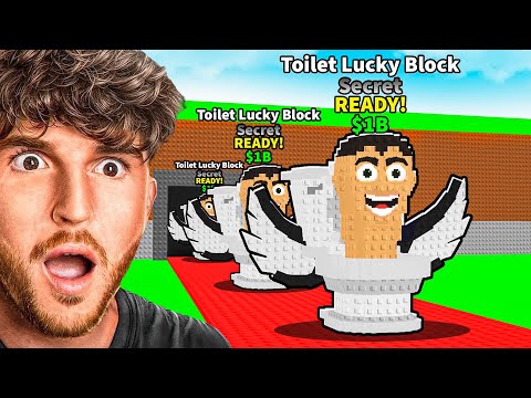 I Opened 100 TOILET LUCKY BLOCKS..