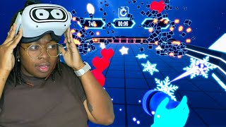 Brick Breaker and Air Hockey in VR! VRNoid | Quest 2 Gameplay