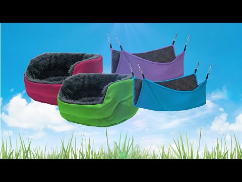 Kaytee Super Sleeper Fuzz-E-Floor and Cuddle-E-Cup