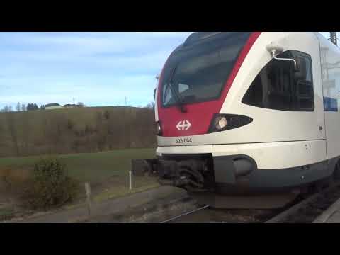 voyage entre Courtetelle et Courfaivre + départ S3 pour Porrentruy