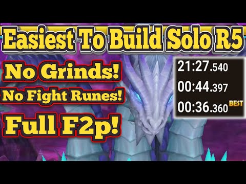 2025 Beginner Account Day 6. Solo R5, F2P,  No Grinds, No Fight Runes - Summoners War