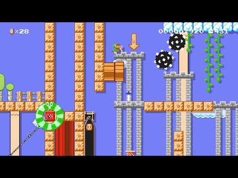 Welcome to Link World in SMM2 by tbtbfh 🍄 Super Mario Maker 2 #adw 😶 No Commentary