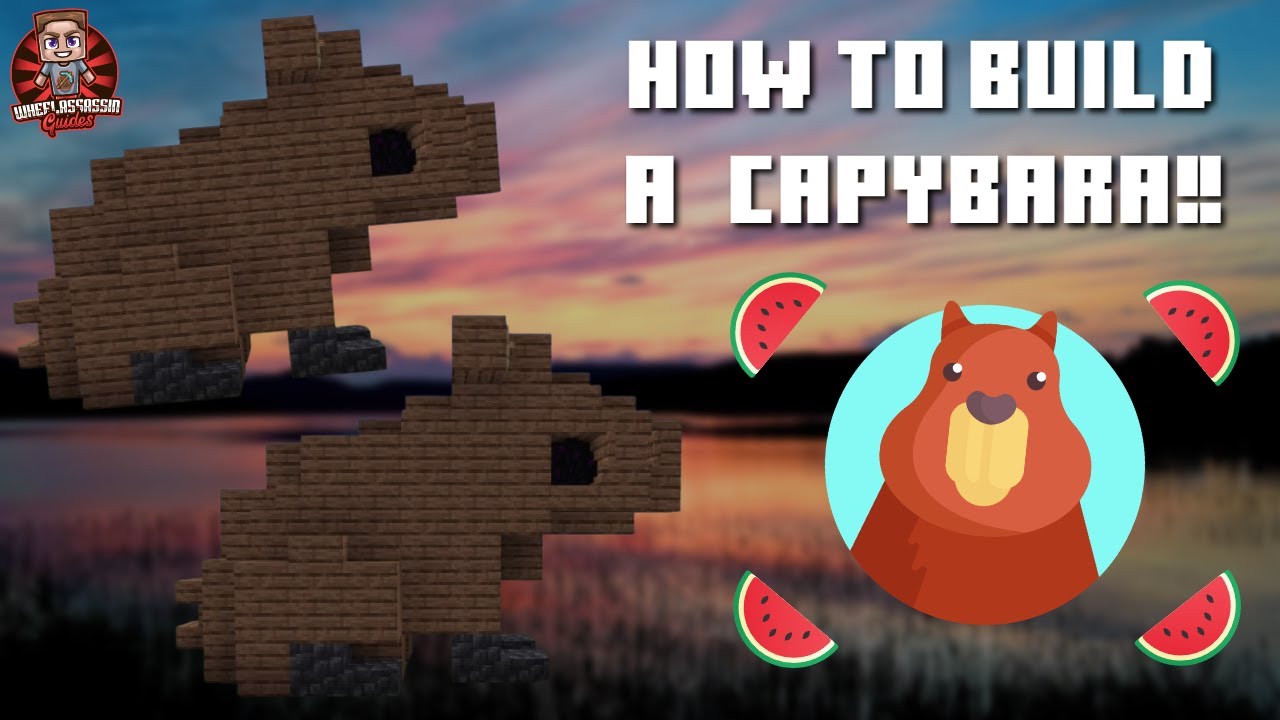 Pixel Papercraft - Capybara (Capybara mod)