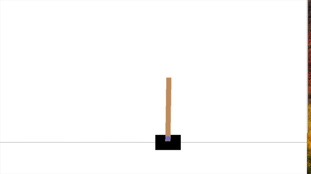 Neural Network OpenAI gym inverted pendulum solution