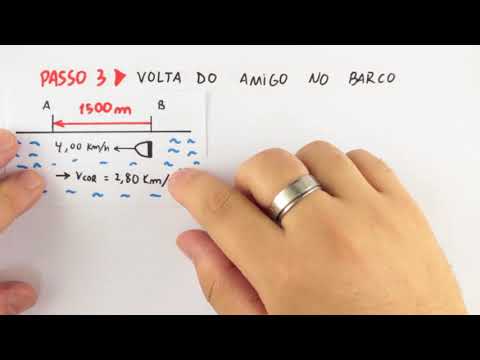 Cinemática Retilínea   Movimento Relativo Unidimensional   Exercício